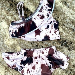 Cowhide swim suit